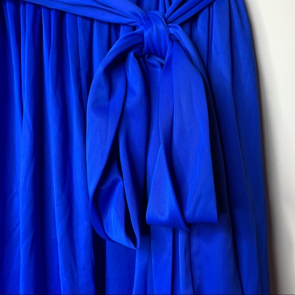 Vintage Beverly Vogue California Side Bow Maxi Dress - Picture 3 of 12